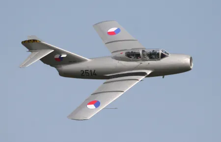 Mig 15 aircraft