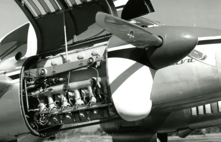 M337 piston engine on the L-200 Morava aircraft
