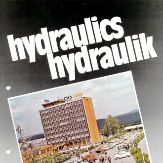 Prospectus for the field of hydraulics from the early 90s