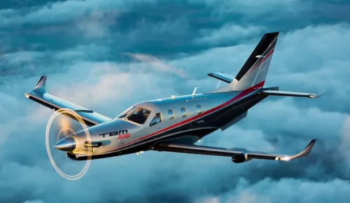 High-performance turboprop single-pilot aircraft TBM 930