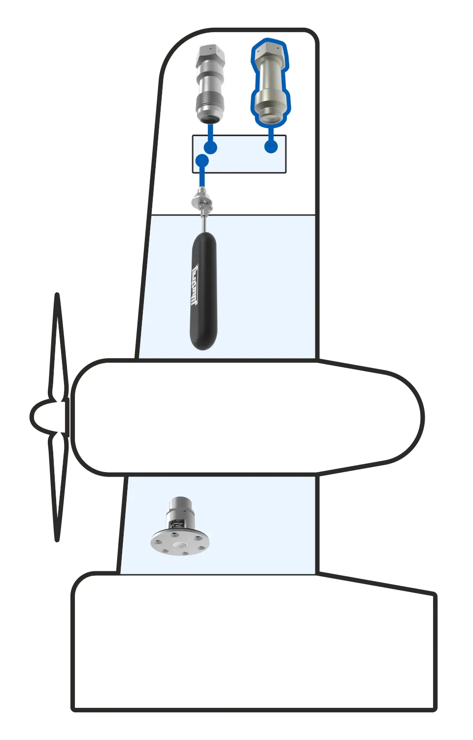 Components for tank protection systems from Jihostroj company