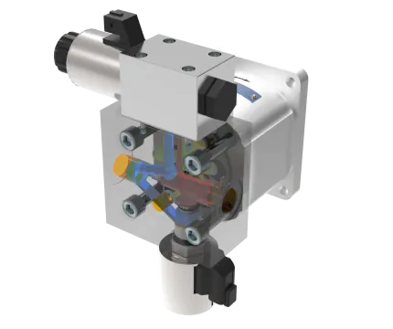 Example of hydraulic customer solution from Jihostroj company